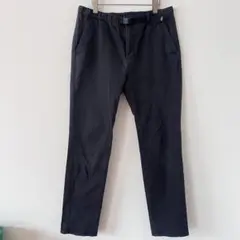 ダークグレー スリムフィットパンツ