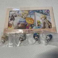 原神　ホヨフェス限定　色紙　ガチャ　蛍　パイモン　ウェンティ　まとめ売り