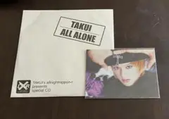 TAKUI / ALL ALONE タクイ　中島卓偉