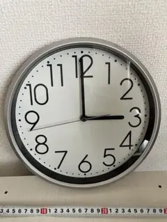 インテリア時計　壁掛け時計　直径約30cm