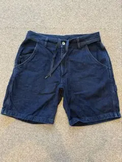スノーピーク　インディゴ　ショートパンツ