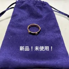 【最終お値下げ】新品！未使用！トリーバーチ ブラック×ゴールドリング
