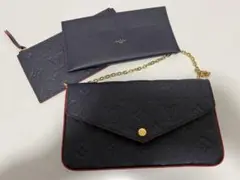 ルイヴィトン ポシェット・フェリシー マリーヌルージュ