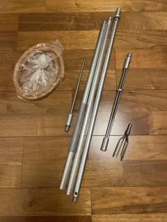 【3点セット】 魚突き アルミ3本手銛 パラライザー銛先 トライデント立体