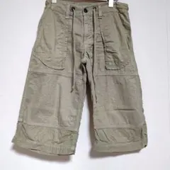 D.M.Gドミンゴ ハーフパンツ　レディースサイズМ　モスグリーン