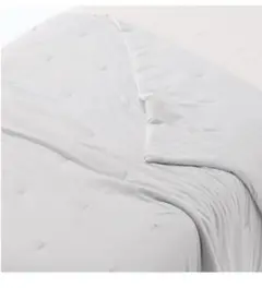 無印良品 ひんやり薄掛ふとん／S 140×190cm　ライトグレー