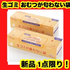 生ゴミ 臭わない袋 ゴミ袋 LLサイズ 60枚×2個 (120枚) 消臭袋