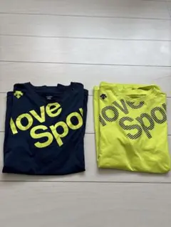 デサントMove Sport & love Sport Tシャツセット　160