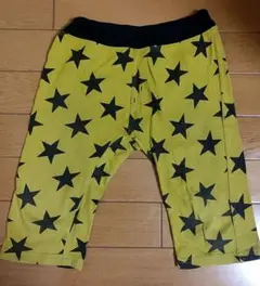 イエロー星柄スパッツ 130