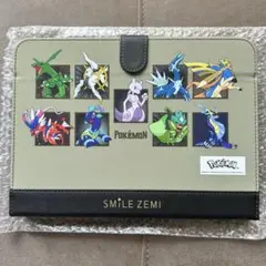 スマイルゼミ ポケモン タブレットカバー カーキ