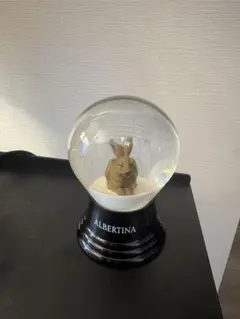 ALBERTINA スノーグローブ　ウサギ