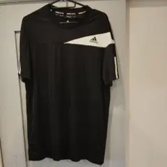 adidas スポーツ Tシャツ 黒