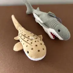 ホオジロザメ リアルワールド ぬいぐるみ ≪8月の新商品≫リアルワールドホオジロザメ☆アミューズ