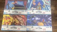 ワンピース　名場面色紙コレクション　４枚