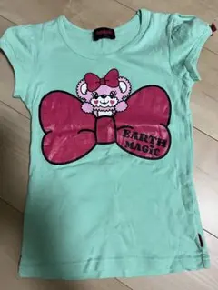 EARTH MAGIC ミントグリーン Tシャツ　140㎝