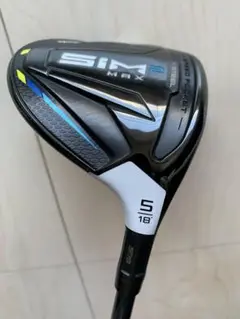 TaylorMade SIM2 MAX 5Wフェアウェイウッド　フレックスSR