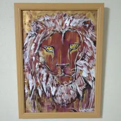 手描きアクリル画　八つ切サイズ一点もの