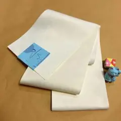 リバーシブル 浴衣帯、袴下帯、入学式、卒業式 ❣️日本製❣️白/オフホワイト❣️