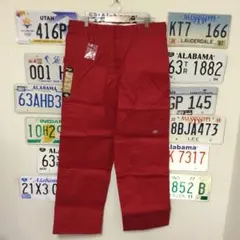 新品未使用 Dickies ディッキーズ ダブルニー 36×32 ワーク ワイド