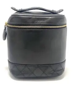 【訳あり 】CHANEL シャネル ラムスキン バニティバッグ ポーチ