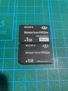 psp メモリースティック 1gb 2枚 sony