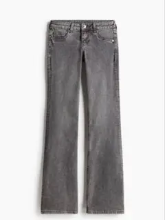 h&m フレアードローデニム　36