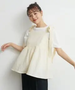 レトロガール　肩リボンビスチェ