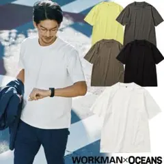 新品 ワークマン プラスガード半袖Ｔシャツ ブラウンOCEANS オーシャンズ