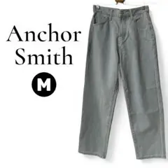 美品 Anchor Smith ルーズ デニム カジュアルパンツ M レディース