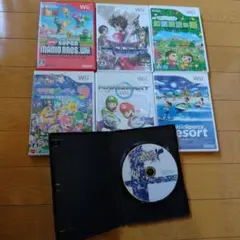 【匿名配送】Wiiソフト７点セット