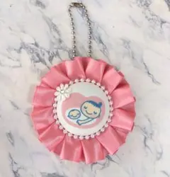 【再販】マタニティロゼット　マタニティマーク　オールドローズ　ハンドメイド