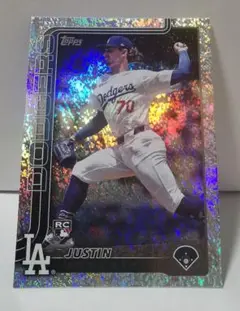 ドジャース☆ジャスティンロブレスキー☆ホロラメパラレル