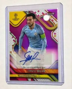【世界75枚限定】topps ダビド・シルバ 直筆サイン auto SILVA