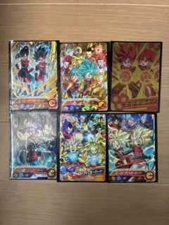スーパードラゴンボールヒーローズカード 6枚セット