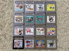 ゲームボーイ　まとめ　セーラームーン　選ばれ者　幽遊白書　マリオ　16本