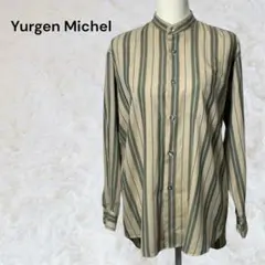 ユルゲンミッシェル Yurgen Michel ストライプ長袖シャツ　S〜M