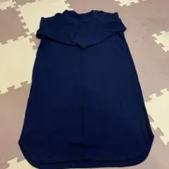 レディース M 長袖　ユニクロ　ネイビー