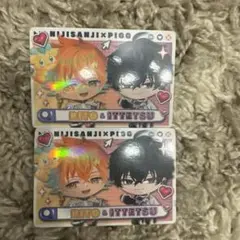 にじさんじ PIGG PARTYチップス　レアカード　宇佐美リト 佐伯イッテツ