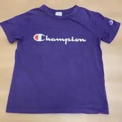 Champion パープル Tシャツ 140