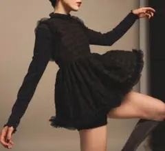 トリートユアセルフ Ballerina feather peplum tops