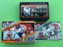 ファミコン　マッピー　箱　説明書付き　動作未確認
