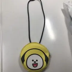 イエローポーチ キャラクター顔付き