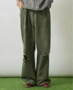 wettempt ウィテンプト ダメージパンツ