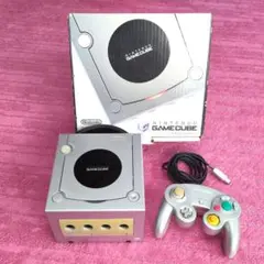 ゲームキューブ 本体 コントローラー シルバー
