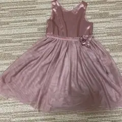 ピンク ノースリーブ ワンピース