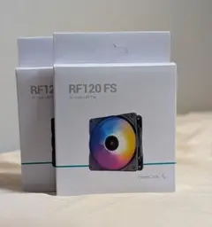 DeepCool RF120 FS 120mm RGBファン 2個セット