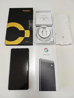 Google Pixel 6a 本体 チャコール 未使用保護フィルム付