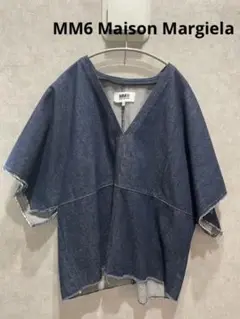 MM6 Maison Margiela エムエム 6 デニムプルオーバーシャツ
