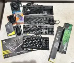 最終値下げ！！ゲーミングデバイスまとめ売り Razer Logicool 等