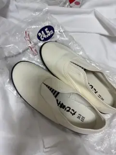 屋内シューズ 24.5cm ホワイト